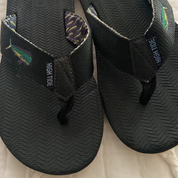 Mens High Tide Flip Flops 10 - Picture 2 of 6